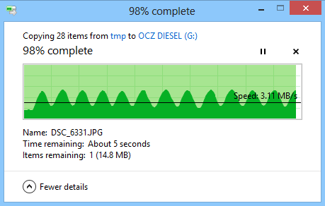 what causes my usb 3 transfer rate to drop