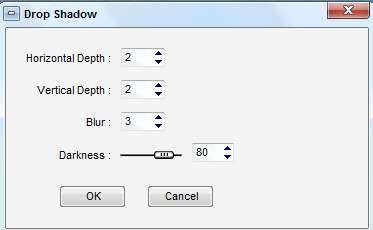 Drop Shadow Characteristics