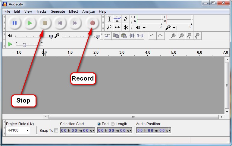 Audacity Screen Shot